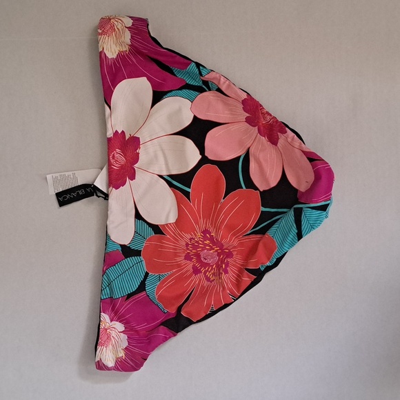 La Blanca IN FULL BLOOM FLORAL MULTI Reversible Hipster Bikini Bottom - Picture 8 of 10